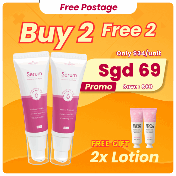 2 Serum Honey Glow (2 gift)
