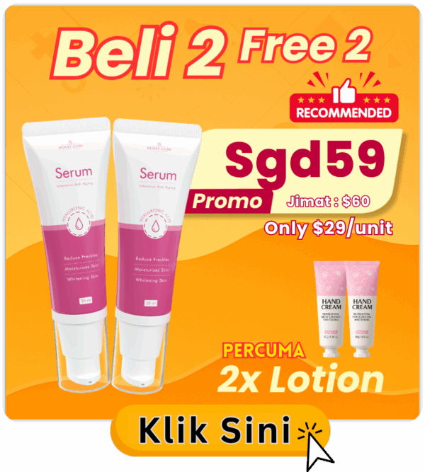2 Serum Honey Glow (2 gift)